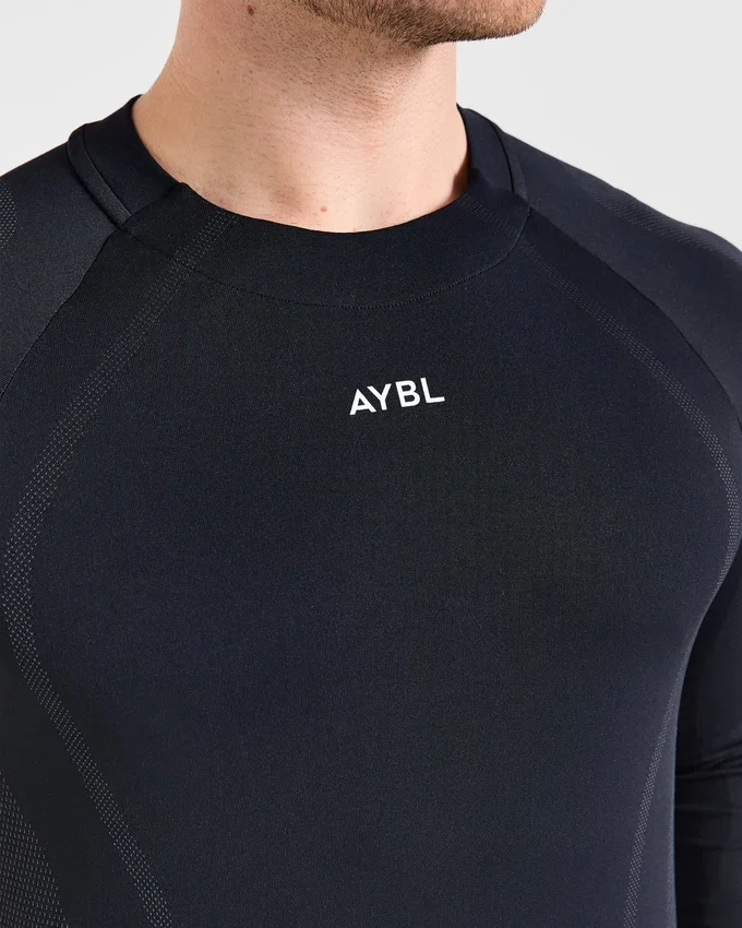 Attain naadloos T-shirt met lange mouwen