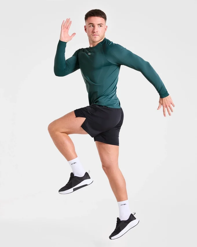 Attain naadloos T-shirt met lange mouwen