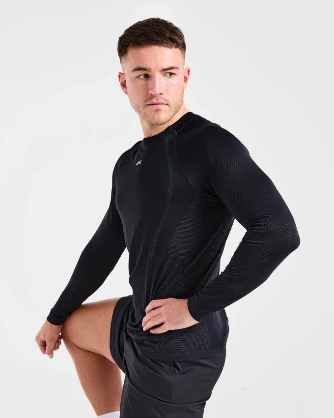 Attain naadloos T-shirt met lange mouwen