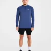Attain naadloze pullover met halve rits