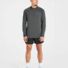 Attain naadloze pullover met halve rits