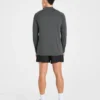 Attain naadloze pullover met halve rits