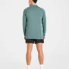 Attain naadloze pullover met halve rits