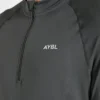 Attain naadloze pullover met halve rits