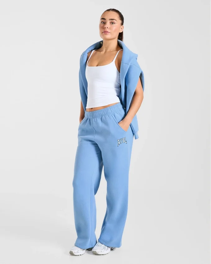 AYBL Club oversized Joggingbroek met rechte pijpen