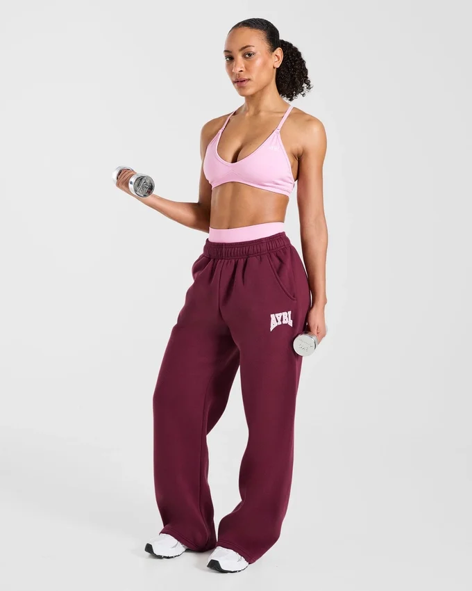 AYBL Club oversized Joggingbroek met rechte pijpen