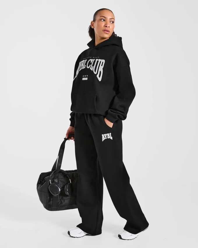 AYBL Club oversized Joggingbroek met rechte pijpen