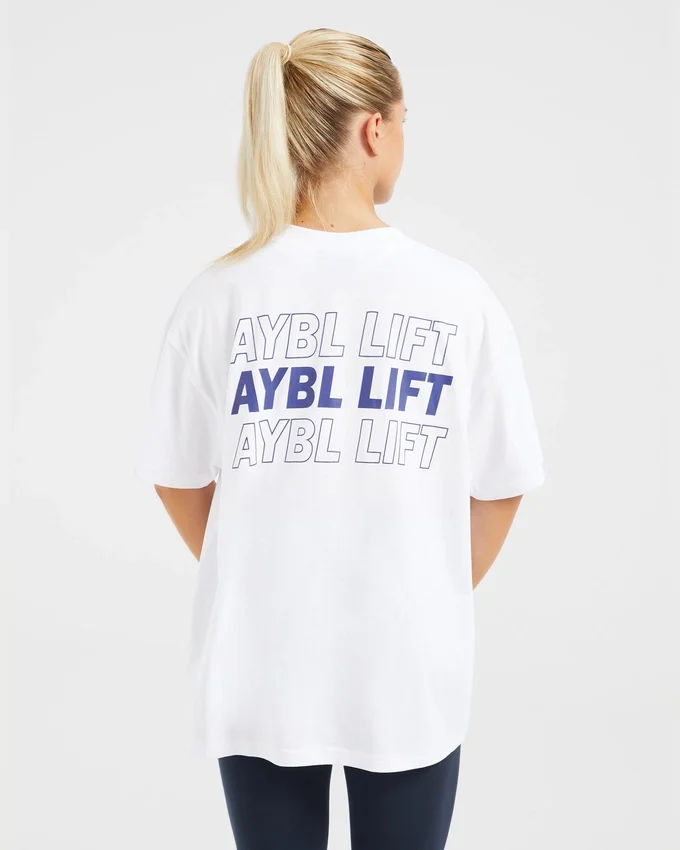 AYBL Lift Italic oversized T-shirt