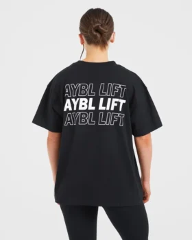 AYBL Lift Italic oversized T-shirt