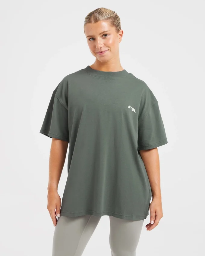 AYBL Lift Italic oversized T-shirt