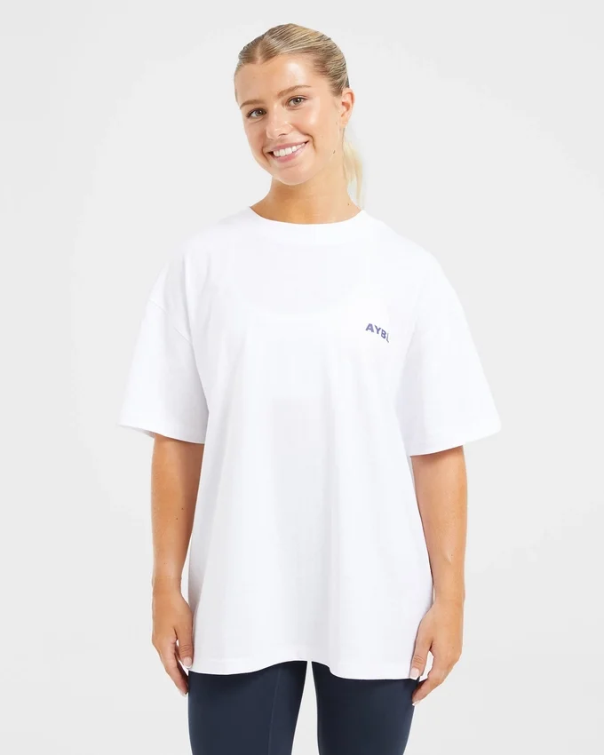 AYBL Lift Italic oversized T-shirt