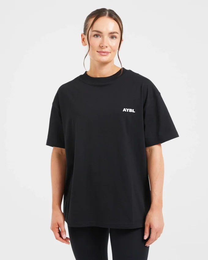 AYBL Lift Italic oversized T-shirt