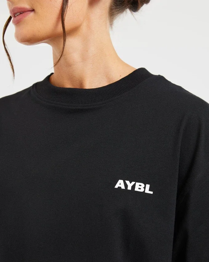 AYBL Lift Italic oversized T-shirt
