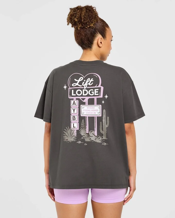 AYBL Lift Lodge oversized T-shirt