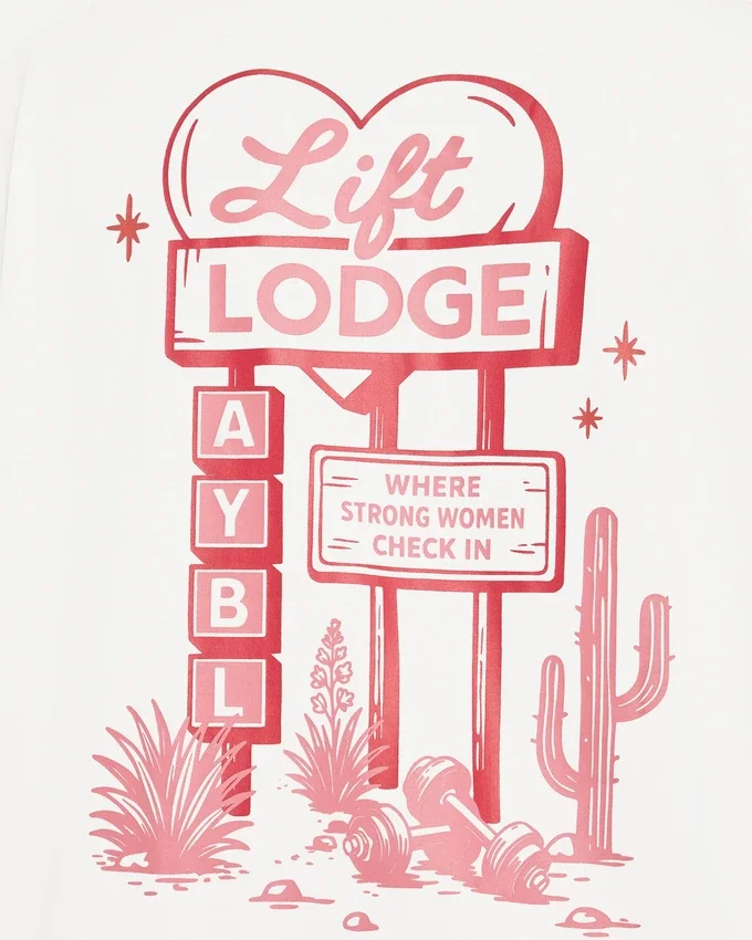 AYBL Lift Lodge oversized T-shirt