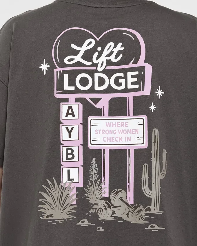 AYBL Lift Lodge oversized T-shirt