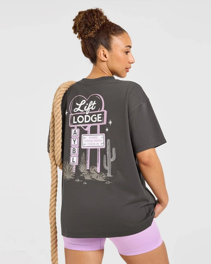 AYBL Lift Lodge oversized T-shirt