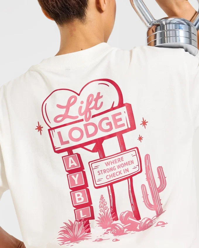 AYBL Lift Lodge oversized T-shirt