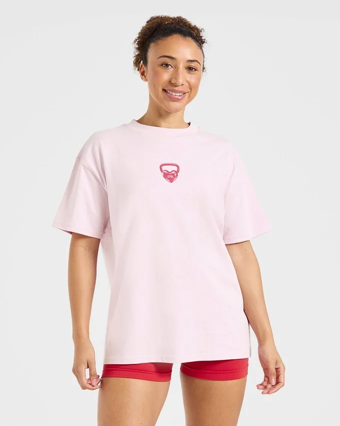 AYBL Lift Love oversized T-shirt