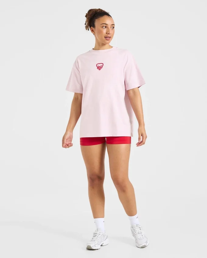 AYBL Lift Love oversized T-shirt