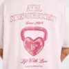 AYBL Lift Love oversized T-shirt