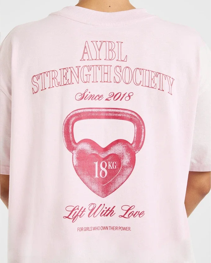 AYBL Lift Love oversized T-shirt