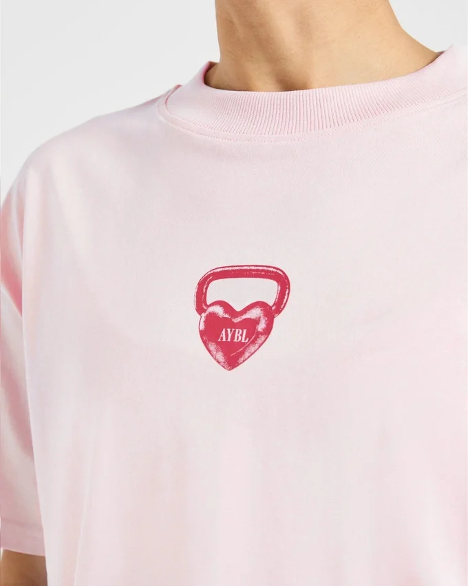 AYBL Lift Love oversized T-shirt