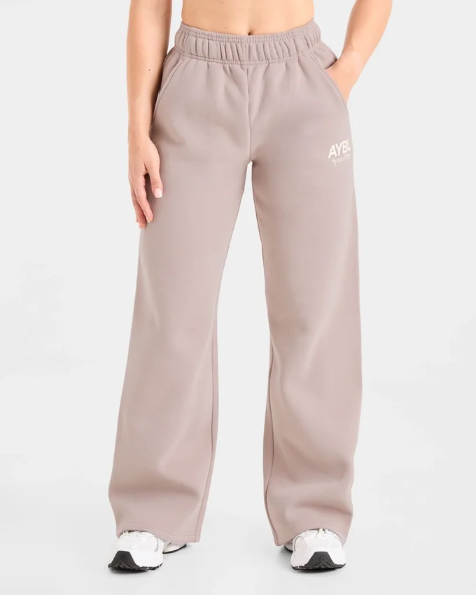 AYBL Sports Club Oversized Joggingbroek met rechte pijpen