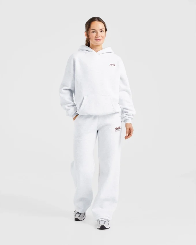 AYBL Sports Club Oversized Joggingbroek met rechte pijpen