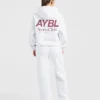 AYBL Sports Club Oversized Joggingbroek met rechte pijpen