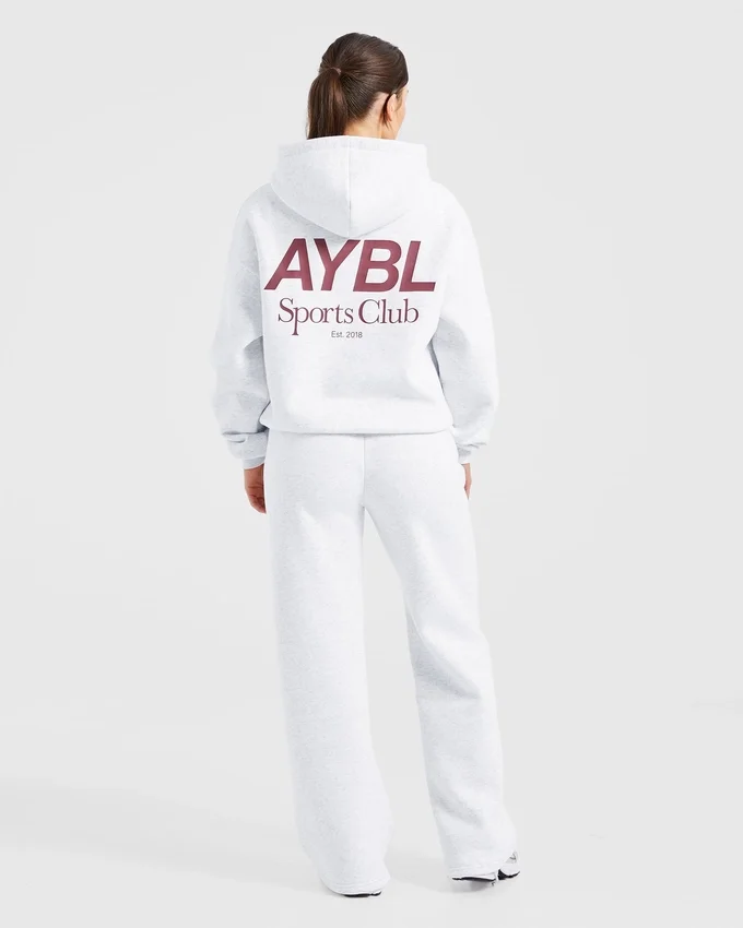 AYBL Sports Club Oversized Joggingbroek met rechte pijpen