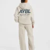 AYBL Sports Club Oversized Joggingbroek met rechte pijpen