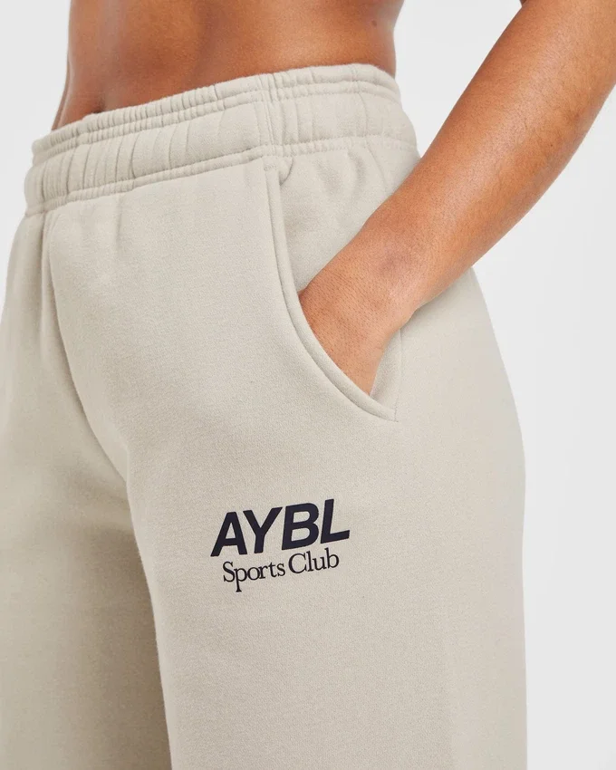 AYBL Sports Club Oversized Joggingbroek met rechte pijpen