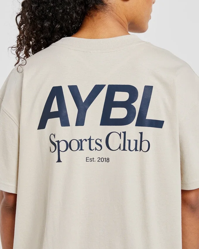 AYBL Sports Club oversized T-shirt
