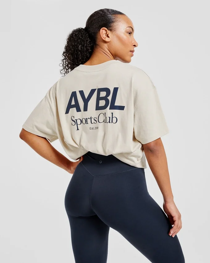 AYBL Sports Club oversized T-shirt