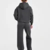 AYBL Sports Outline Oversized Joggingbroek met rechte pijpen