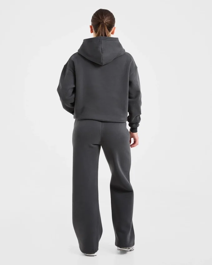 AYBL Sports Outline Oversized Joggingbroek met rechte pijpen