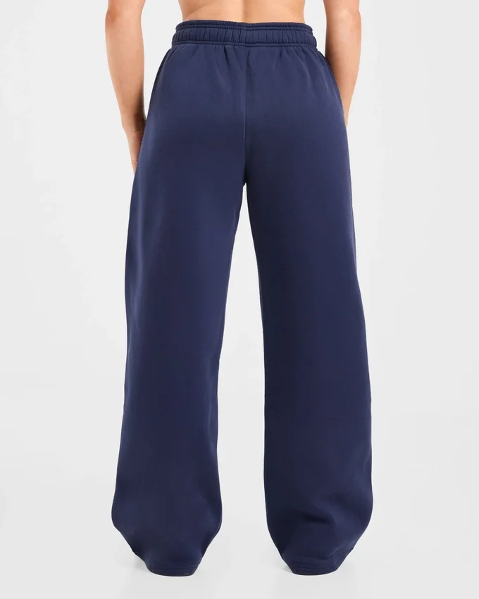 AYBL Sports Outline Oversized Joggingbroek met rechte pijpen