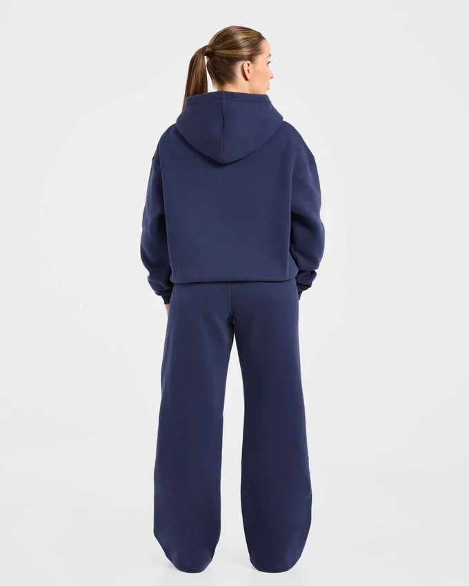 AYBL Sports Outline Oversized Joggingbroek met rechte pijpen