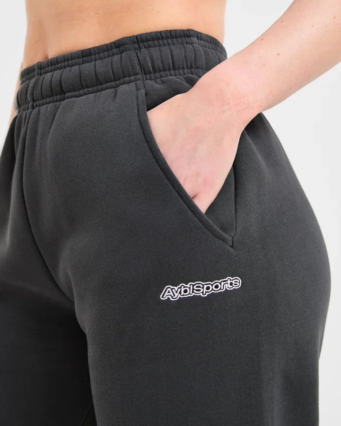 AYBL Sports Outline Oversized Joggingbroek met rechte pijpen