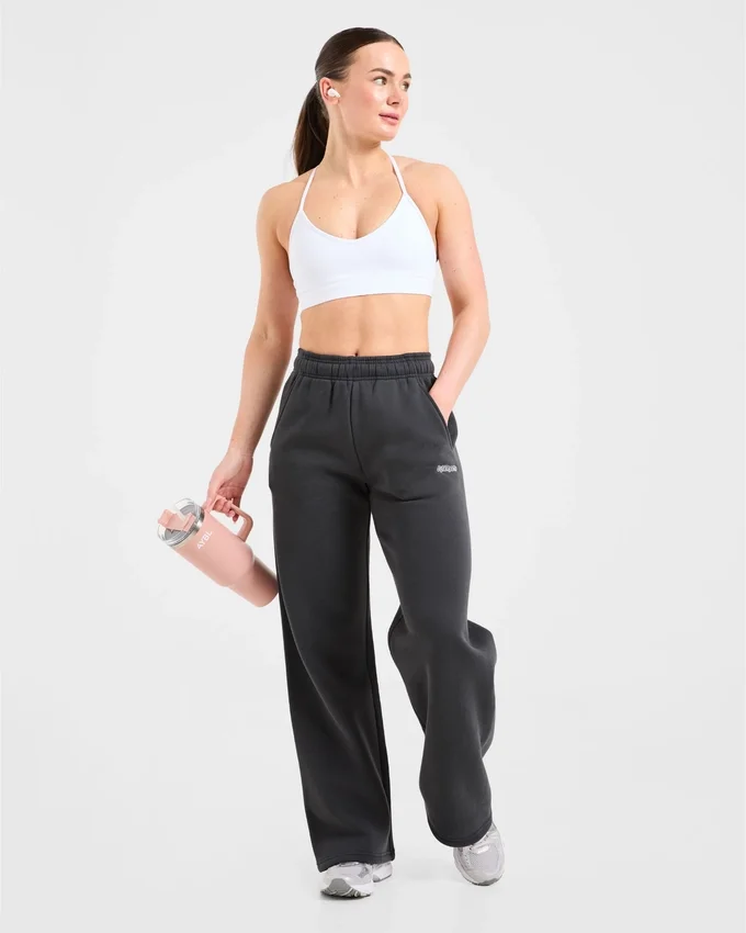 AYBL Sports Outline Oversized Joggingbroek met rechte pijpen
