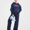 AYBL Sports Outline Oversized Joggingbroek met rechte pijpen