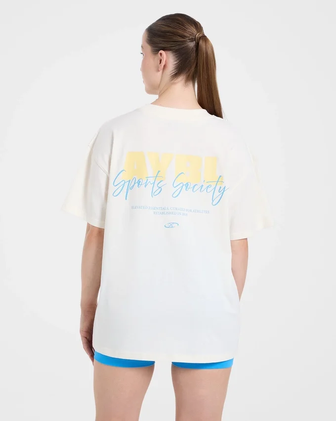 AYBL Sports Society oversized T-shirt