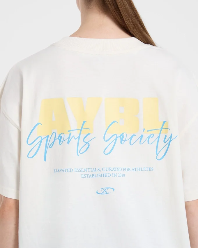 AYBL Sports Society oversized T-shirt