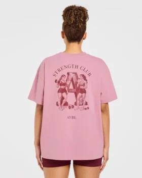 AYBL Strength Club oversized T-shirt