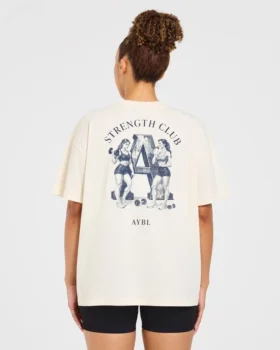 AYBL Strength Club oversized T-shirt
