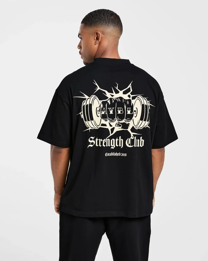AYBL Strength Club oversized T-shirt