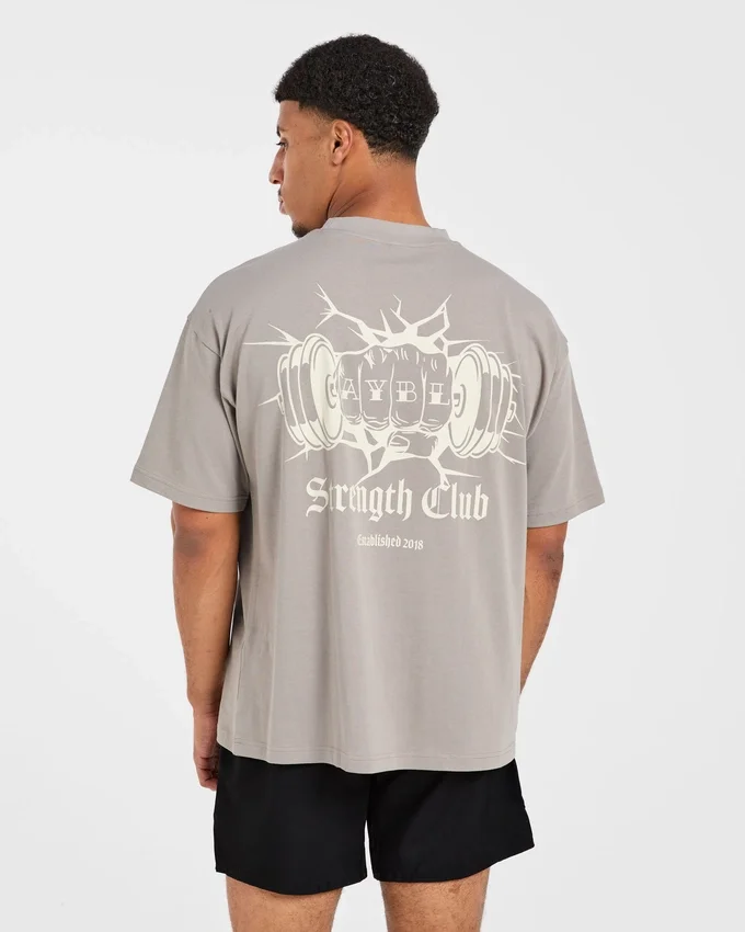 AYBL Strength Club oversized T-shirt