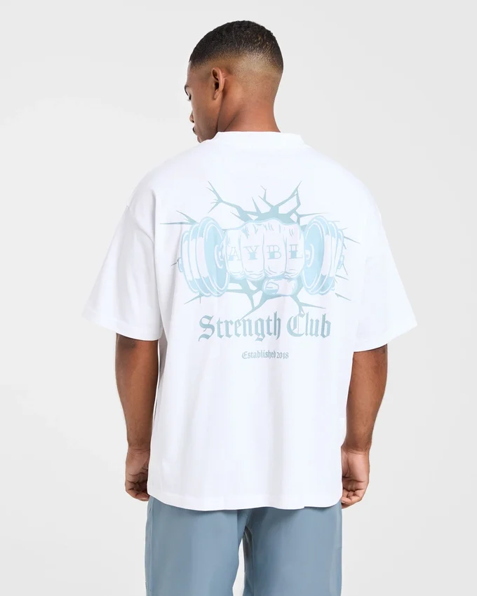 AYBL Strength Club oversized T-shirt