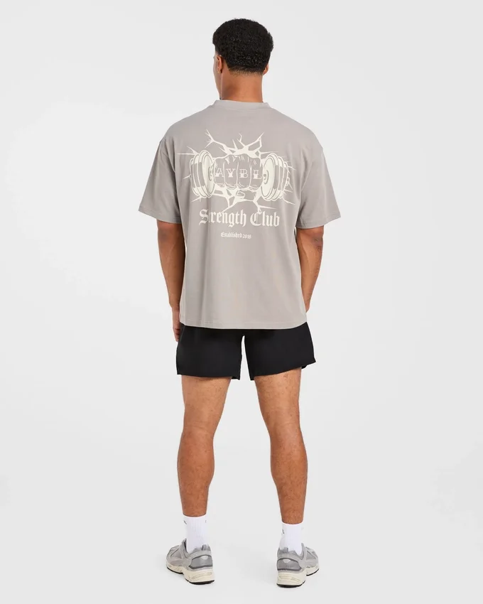 AYBL Strength Club oversized T-shirt